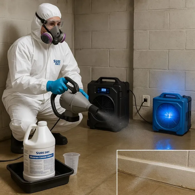 Sanitization and Odor Removal process in Somerset County, NJ